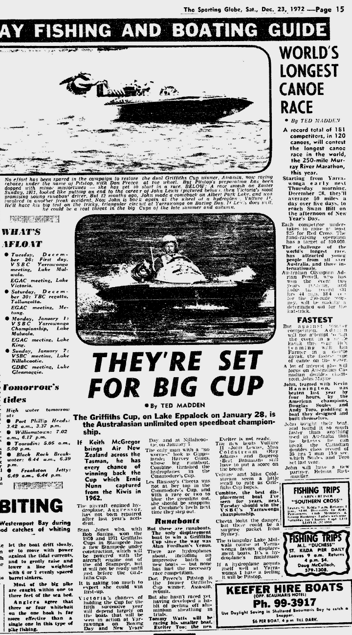 They're Set For Big Cup 1972