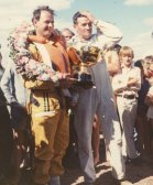 Dave Tenny (left) and Les Scott winners of the 1972 Epplalock Gold Cup