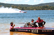 HOSTILE with GP-7 DRAGULA RACING in background