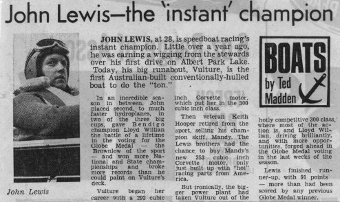 John Lewis-the 'instant' champion
