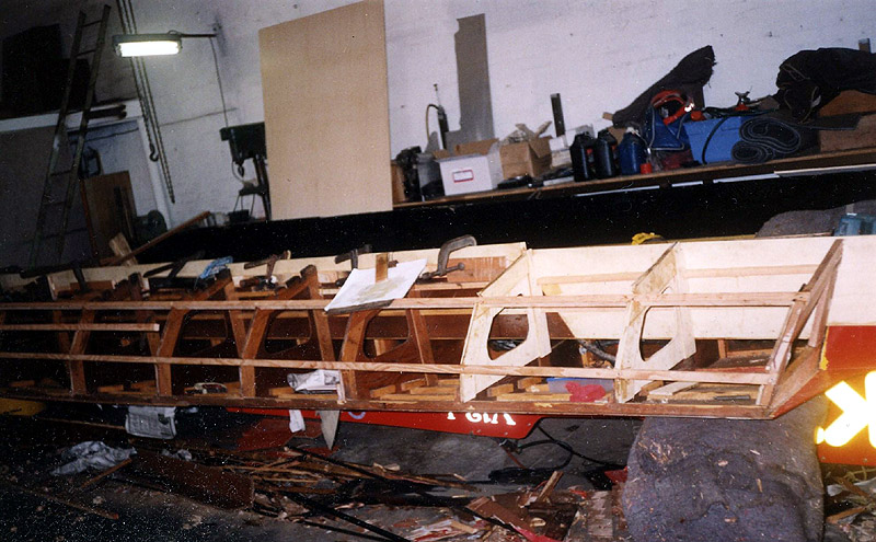 KT II - Rebuild after Albert Park, mid 1990's